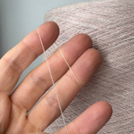 BABY CASHMERE - Loro Piana; 100% baby кашемир; 2600м/100гр (1/26); col. ROSA MEL 301B, цвет: пыльно розовый меланж; S721