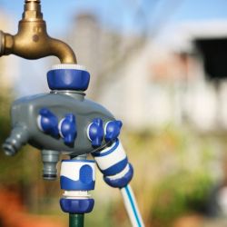 GWCG12-065 GREEN APPLE Распределитель четырехканальный, пластик