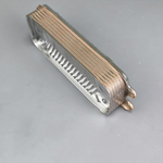 Теплообменник ГВС 12 пластин для котлов PROTHERM, VAILLANT арт. 0020059452, 0020038572