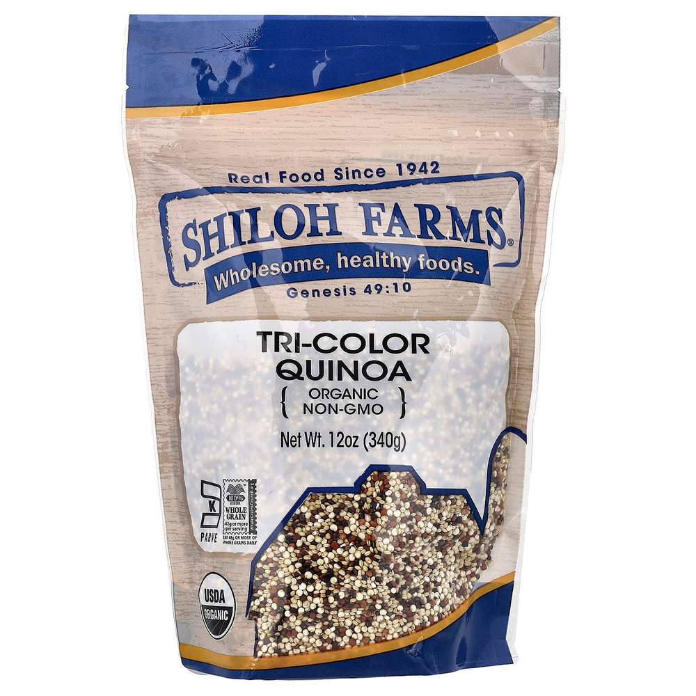 Shiloh Farms, органическое трёхцветное киноа, 340 г