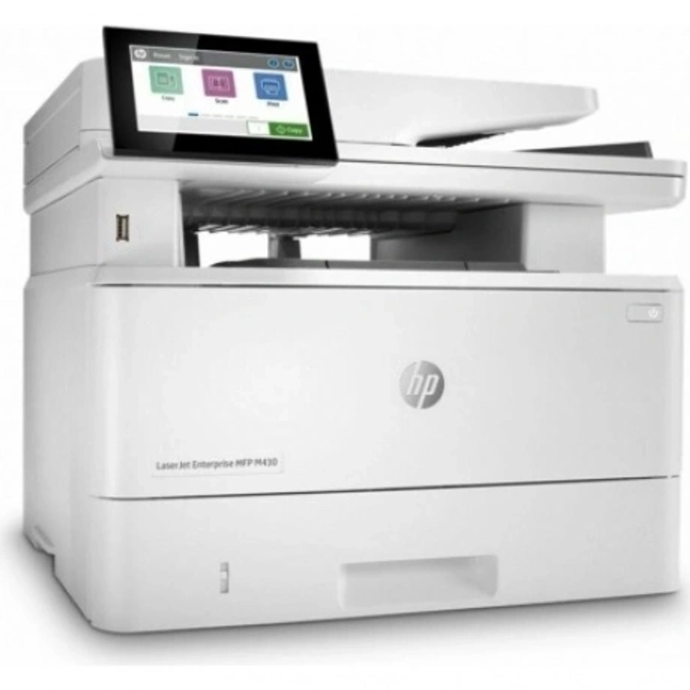 МФУ HP 3PZ55A LaserJet Enterprise MFP M430f Printer/Scanner/Copier/Fax, A4, 1200dpi, 38ppm (40 HP high speed), 2Gb, 2trays 100+250,ADF50, USB/GigEth, Duplex, Duty cycle - 100 000