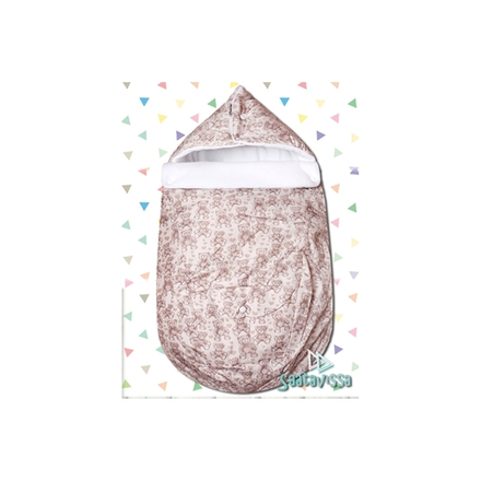 Конверт для автокресла Futurmama Teddy-bear Grey