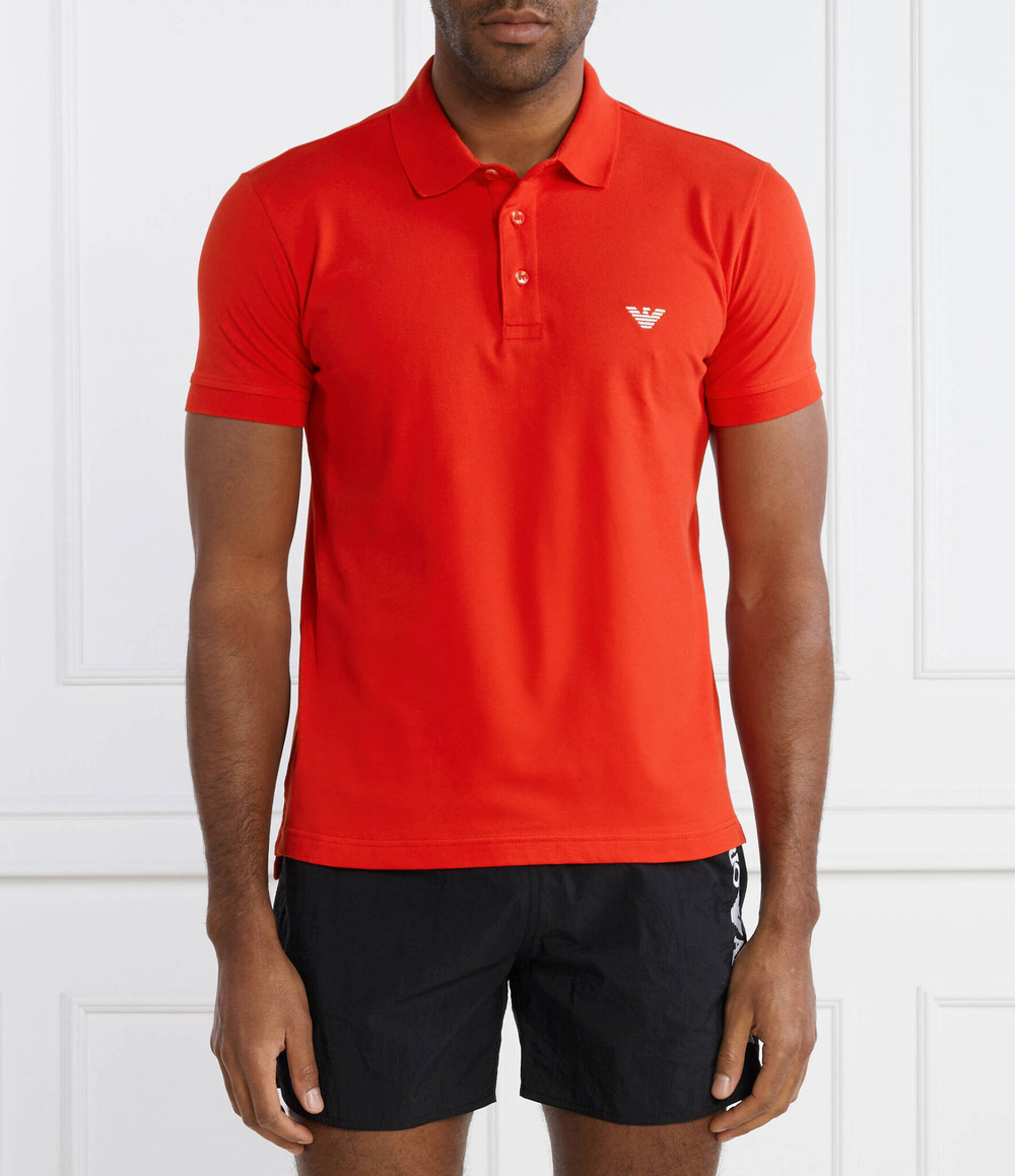 Поло Emporio Armani - красный(211804 4R461)