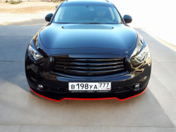 Решетка радиатора NoLabel Infiniti QX70