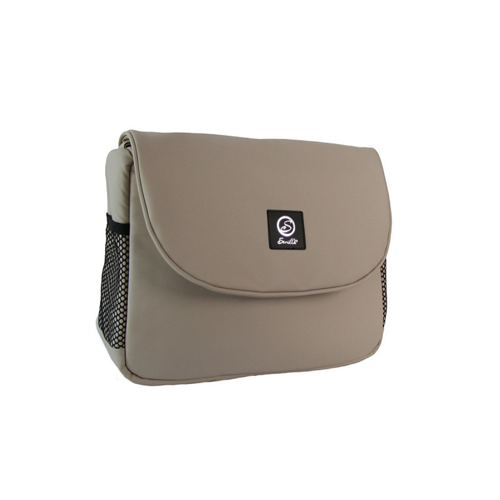 Детская коляска Sevillababy Tisso 2 в 1 латте экокожа