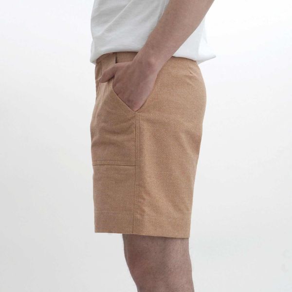 Шорты Sunny Striped SS21 Бежевые - фото 4