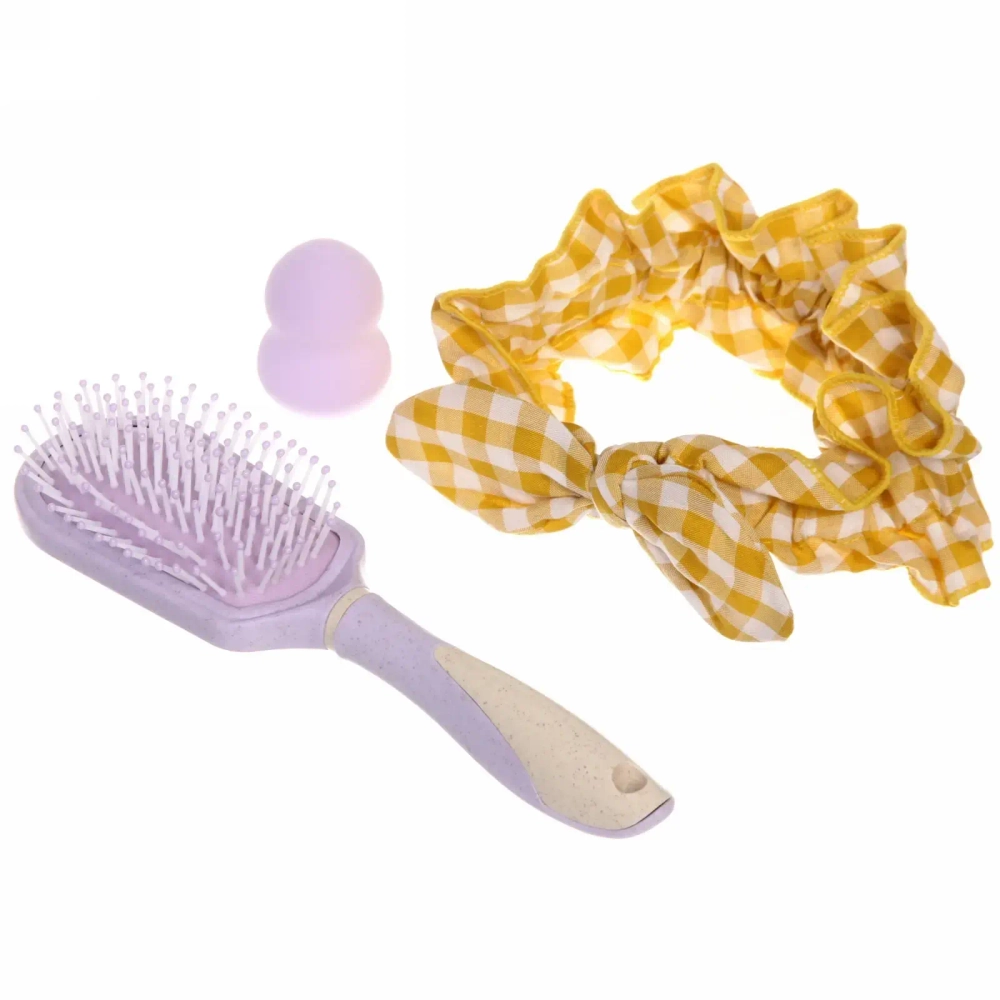 Набор косметический с повязкой и спонжем»Beauty Home», цвет микс, 13,5*25*4см