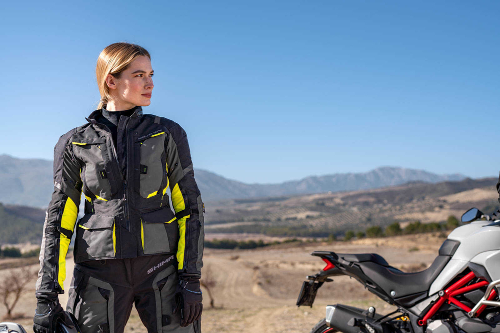 туристическая мотокуртка SHIMA Hero 2.0 Lady Fluo