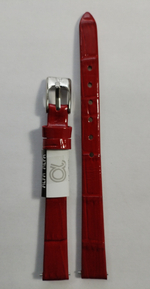 10 мм. Ремень из натуральной кожи. Лаковый крокодил.