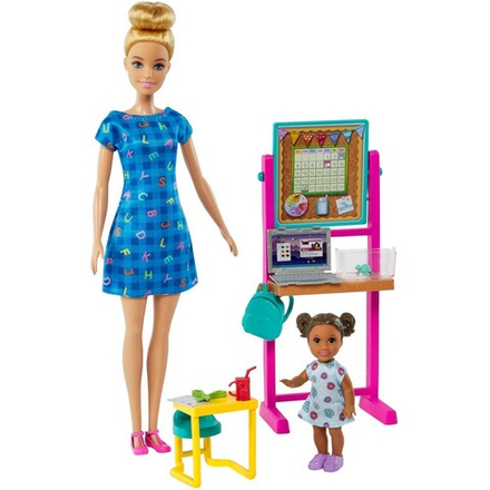 Barbie - Кукла-учительница + аксессуары HCN19 / артикул   DHB63 HCN19  / GTIN 194735015429