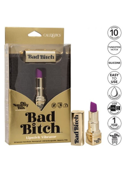 Мини вибромассажер в виде помады Naughty Bits Bad Bitch Lipstick