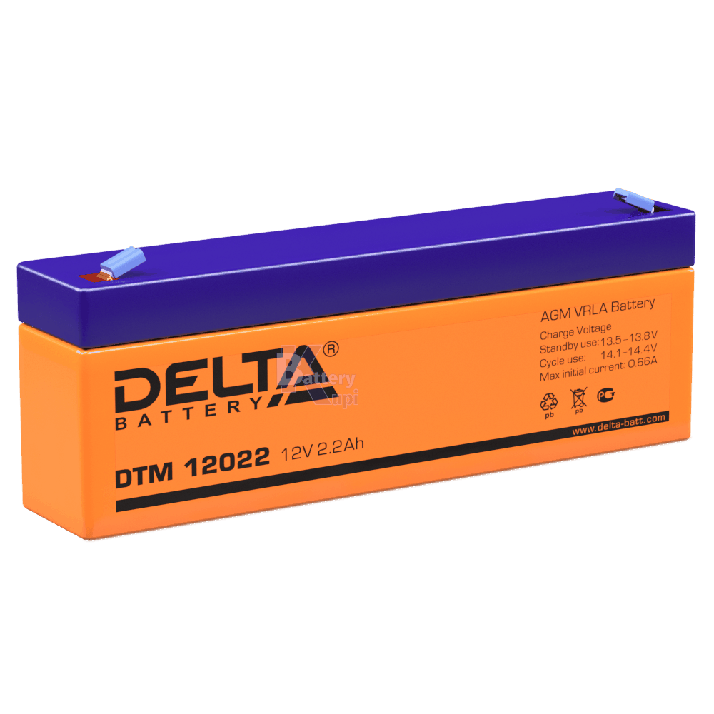 Аккумулятор Delta DTM 12022 (AGM)