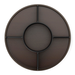 Органайзер для специй bellwood, черный/орех