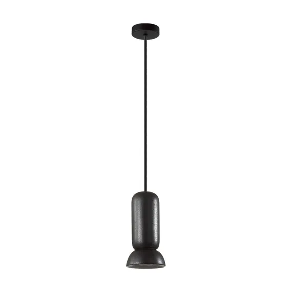 5054/1D PENDANT ODL24 451 черный/металл/керамика Подвес GU10 LED 4W KERAMA
