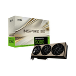 Видеокарта MSI GeForce RTX™ 5080 16G GDDR7 256-bit INSPIRE 3X OC, 2655 МГц