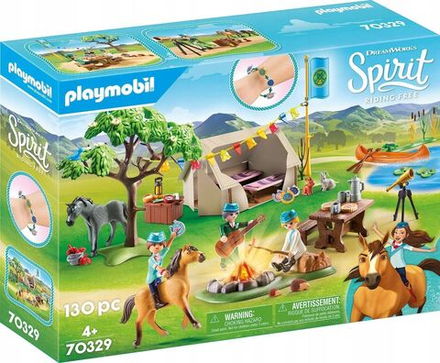 Конструктор Playmobil  Spirit 70329 Кемпинг для отдыха