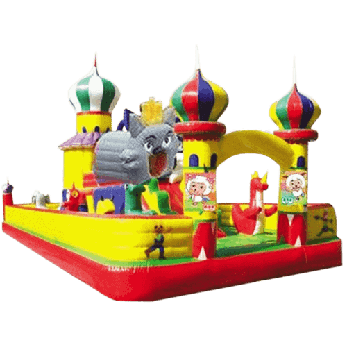 Коммерческий надувной батут "Кошачье царство"