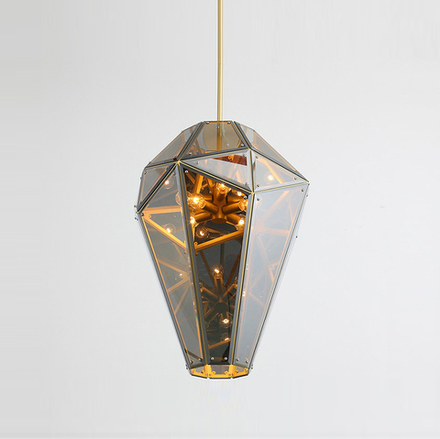 Ceiling design lamp  Empire by Lindsey Adelman (Smoky)