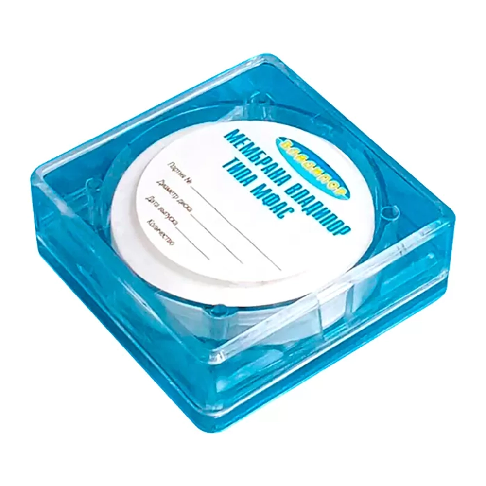 Мембрана МФАС-ОС-2 микрофильтрационная с протоколом проверки ВЛАДИПОР d-37 мм диаметр пор 0.45 микрон