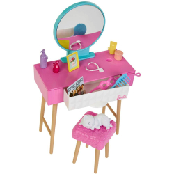 Barbie - Спальня для куклы Барби + аксессуары HPT55 / артикул   HPT55  / GTIN 194735167326