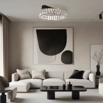 Citilux PALANT CL325142 LED Люстра хрустальная Чёрный+Бронза