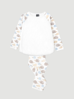 Пижама Mjölk Ёжики на экрю