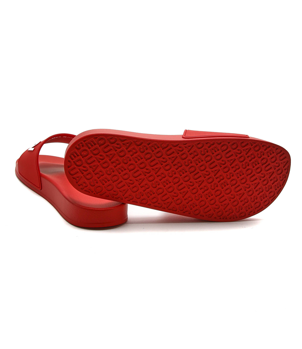 шлепанцы Dsquared2 - красный(FFM0023 17203516)