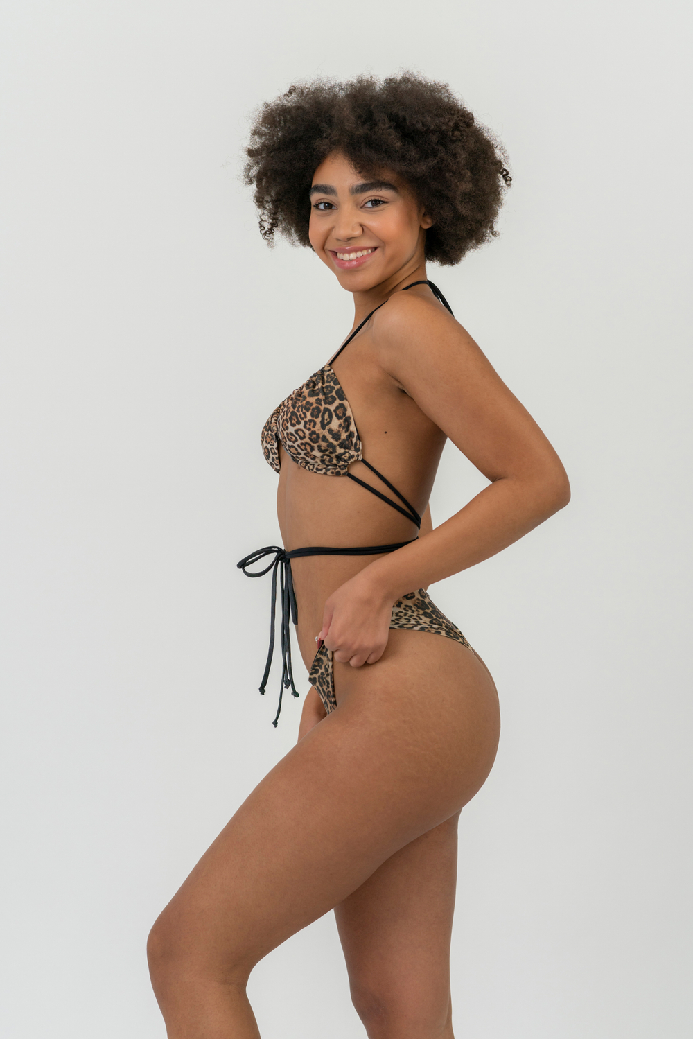 Плавки купальные RIO GRANDE Bikini Bottom Leopard 752