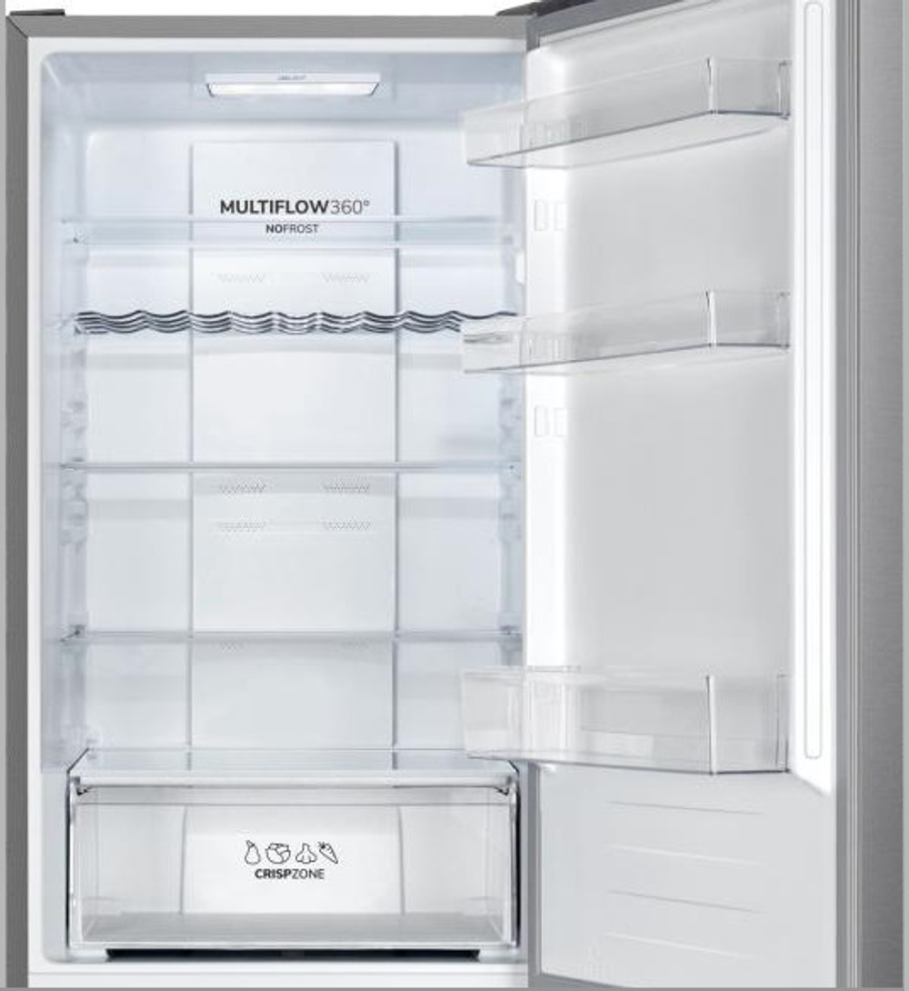 Отдельностоящий двухкамерный холодильник Gorenje NRK619FAS4