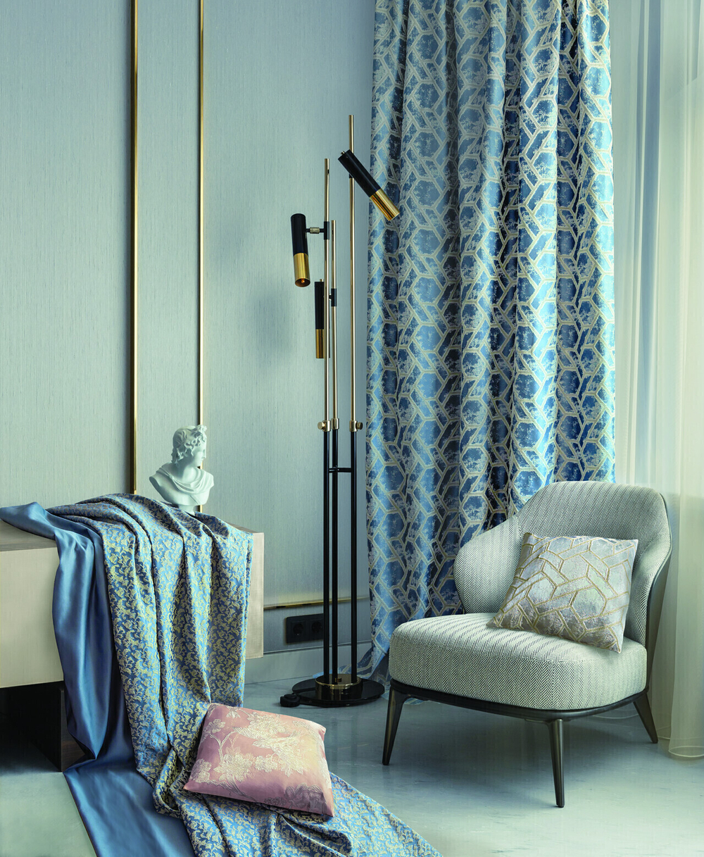 Портьерная ткань El classico арт. Classico 27042 col. 7415 (высота 300 см, Турция)