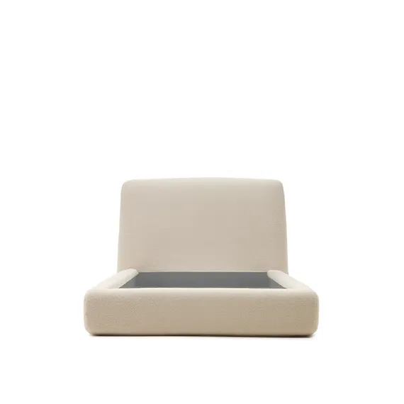 Кровать Martina со съемным чехлом из ткани букле для матраса 90х200 см