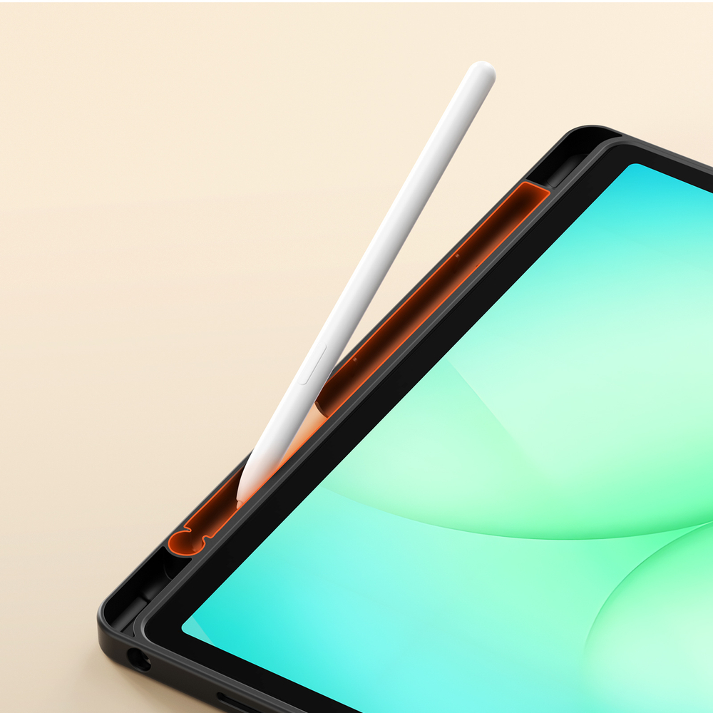 Складной чехол книжка от Dux Ducis для планшета Samsung Galaxy Tab A9 Plus и Tab 11 Plus, серия Vers Series Case, с магнитным держателем Pencil