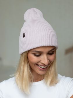 Шапка вязаная весенняя/осенняя МУЛА (Сакура)