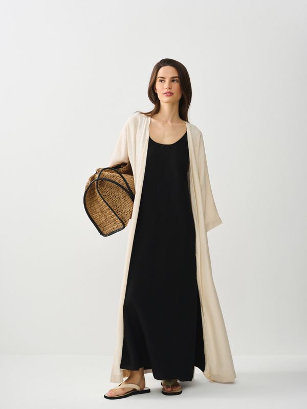 Кимоно из смесового льна 