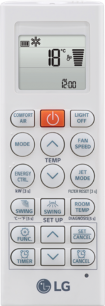 AC12BK.NSJR (ArtCool Mirror) внутренний блок сплит-системы LG