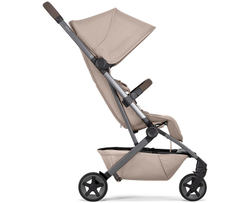 Коляска 2 в 1 Joolz Aer 2 с бампером Sandy Taupe/Mid Brown Carbon