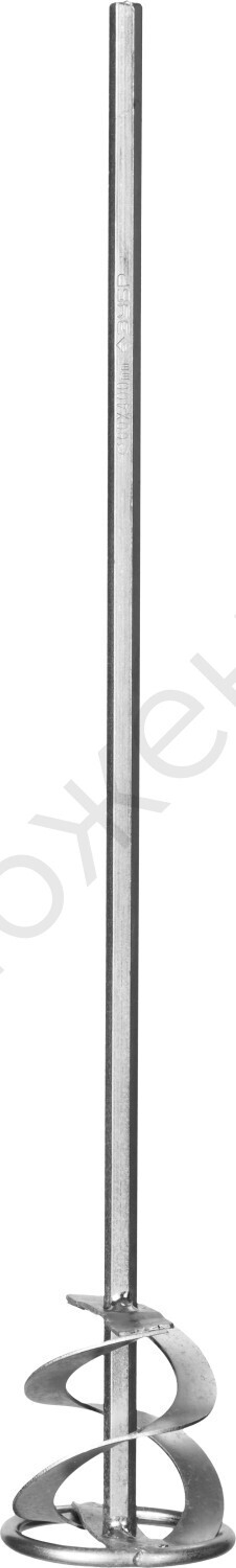 ЗУБР 60х400 мм, шестигранный хвостовик, Миксер для красок, ПРОФЕССИОНАЛ (0603-06-40)