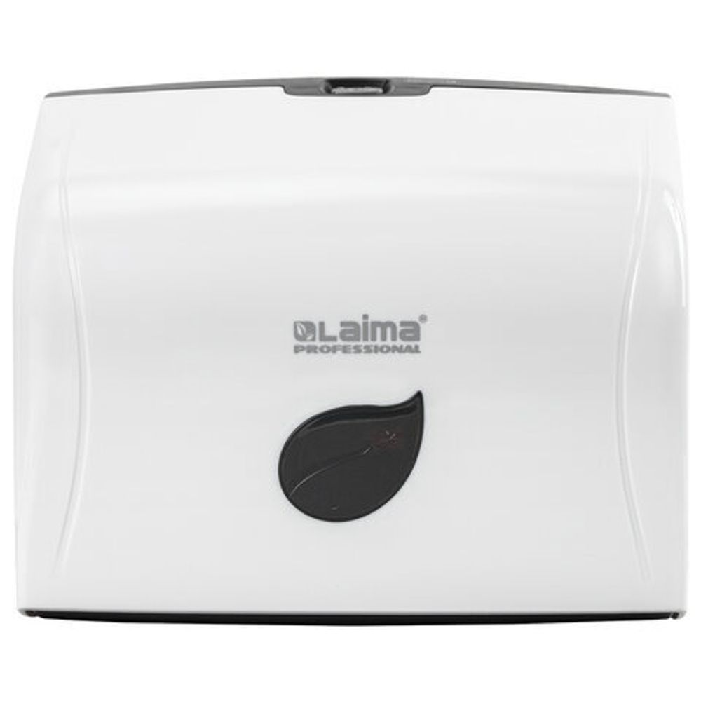 Диспенсер для полотенец LAIMA PROFESSIONAL ECO (Система H3), V-сложения, белый, ABS-пластик, 606548
