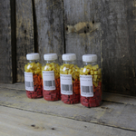 Смальта колотая красного цвета