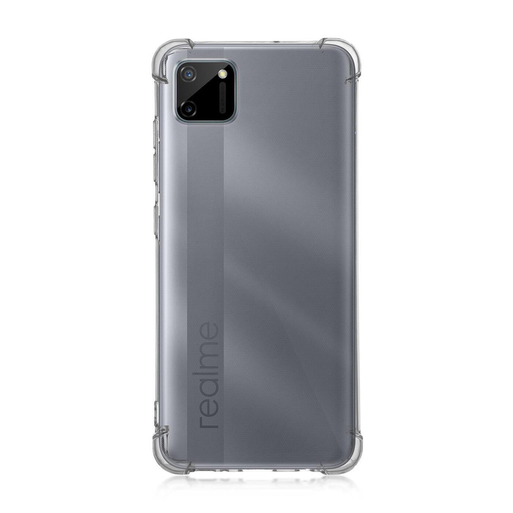 Чехол ROSCO для realme C11 оптом (арт. RM-C11-HARD-TPU-TRANSPARENT)