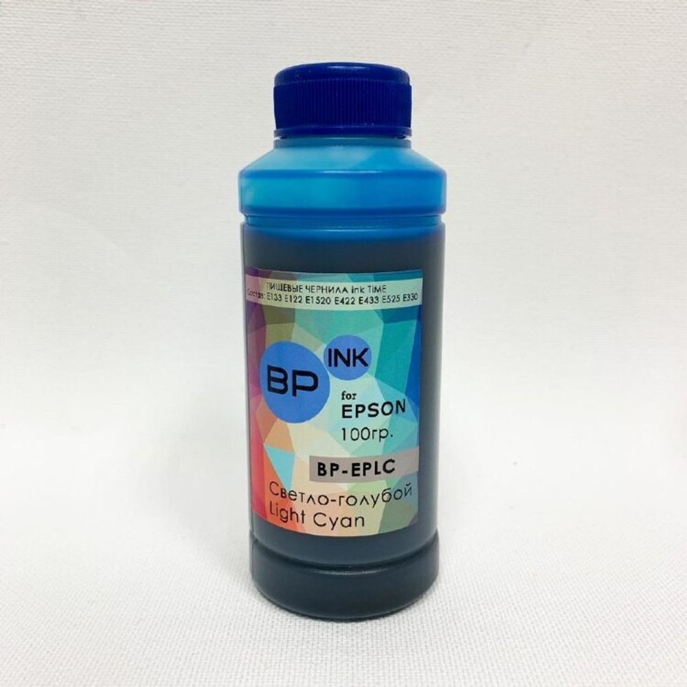 Пищевые съедобные чернила BP-ink (BP-CN) для Canon. (Голубой)