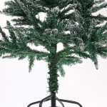 Ёлка «Рождественское чудо» 120 см ПВХ (230 веток), белый иней
