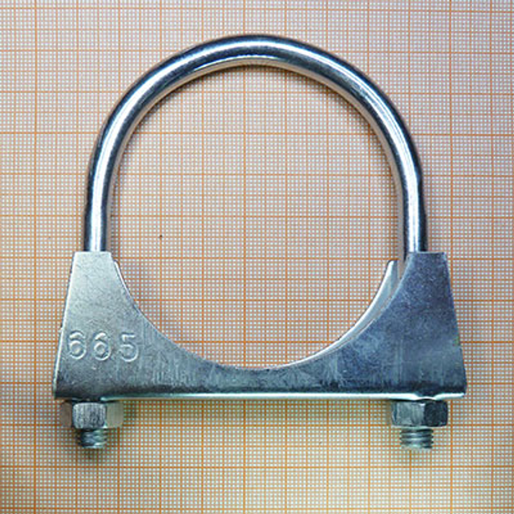 Хомут глушителя (стремянка) ф 66,5 мм  К41