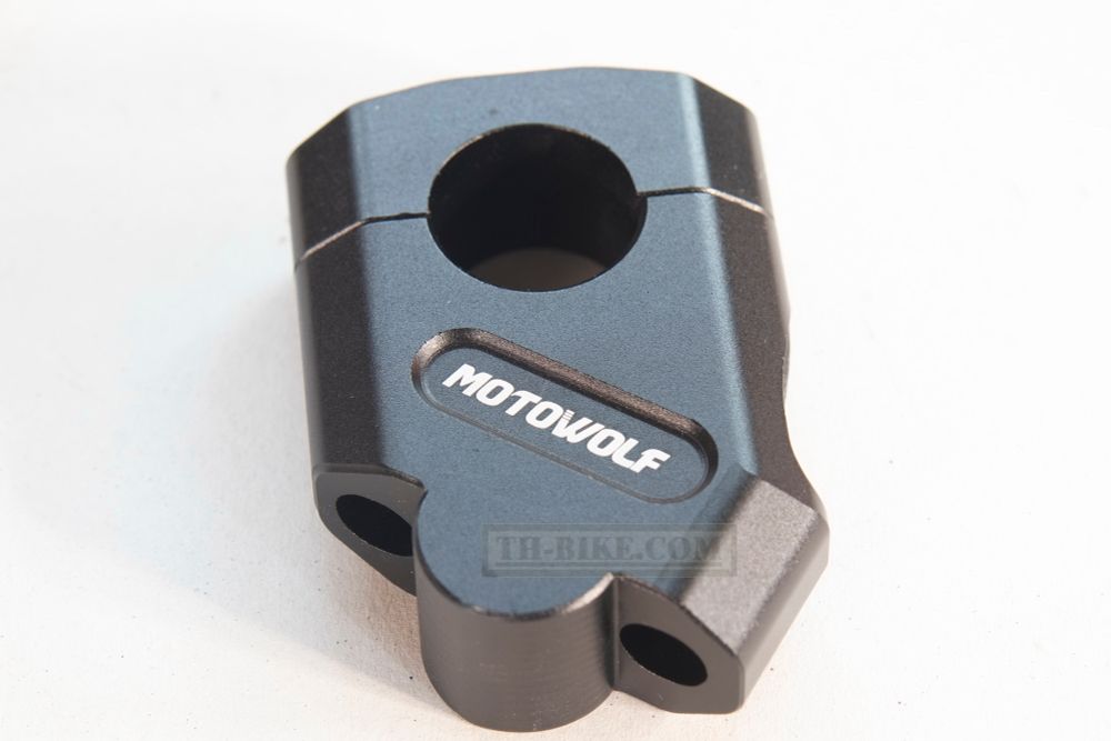 Handlebar Heightening. 38mm rise, 45 degree angle. for 22mm and 28mm handlebars