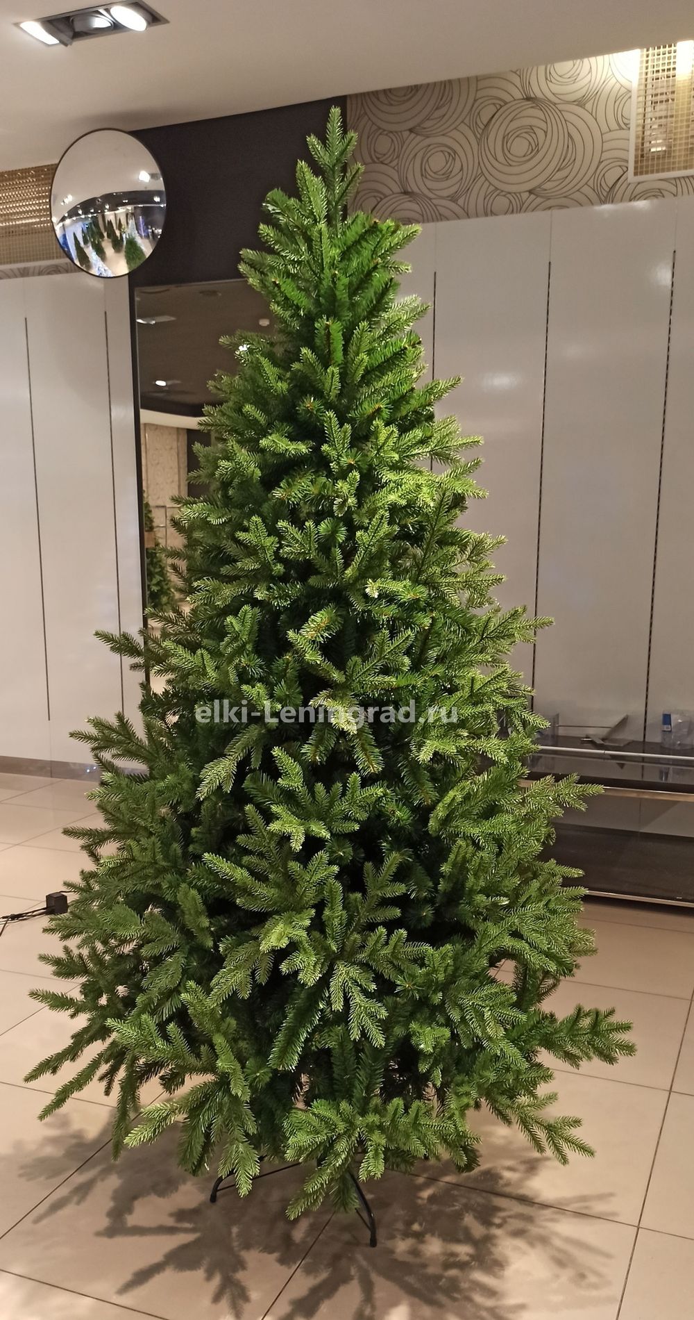 Искусственная ель «Валерио» (Литая+пвх) 240 см / 2.4 м
