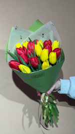 Букет "8 марта" Тюльпаны 19шт
