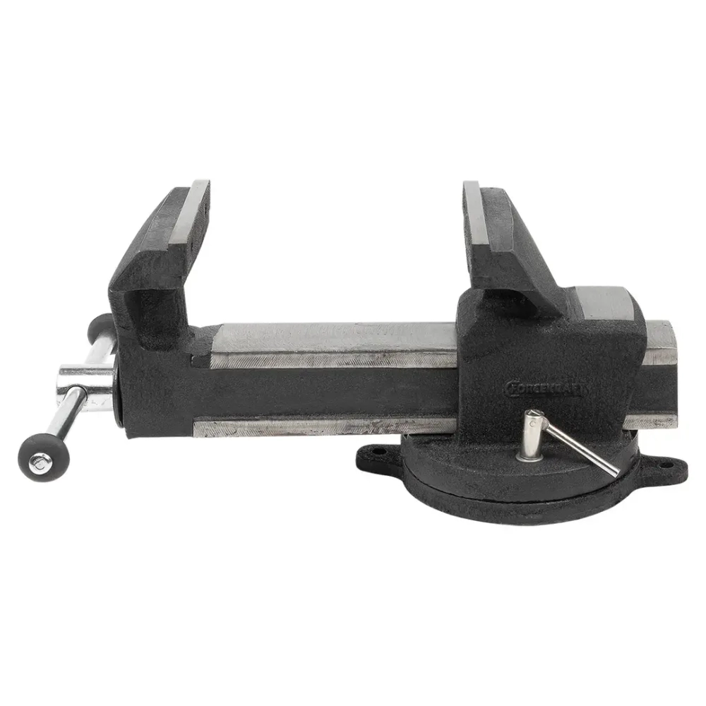 Тиски стальные поворотные с наковальней 6''(150мм) FORCEKRAFT FK-6540306