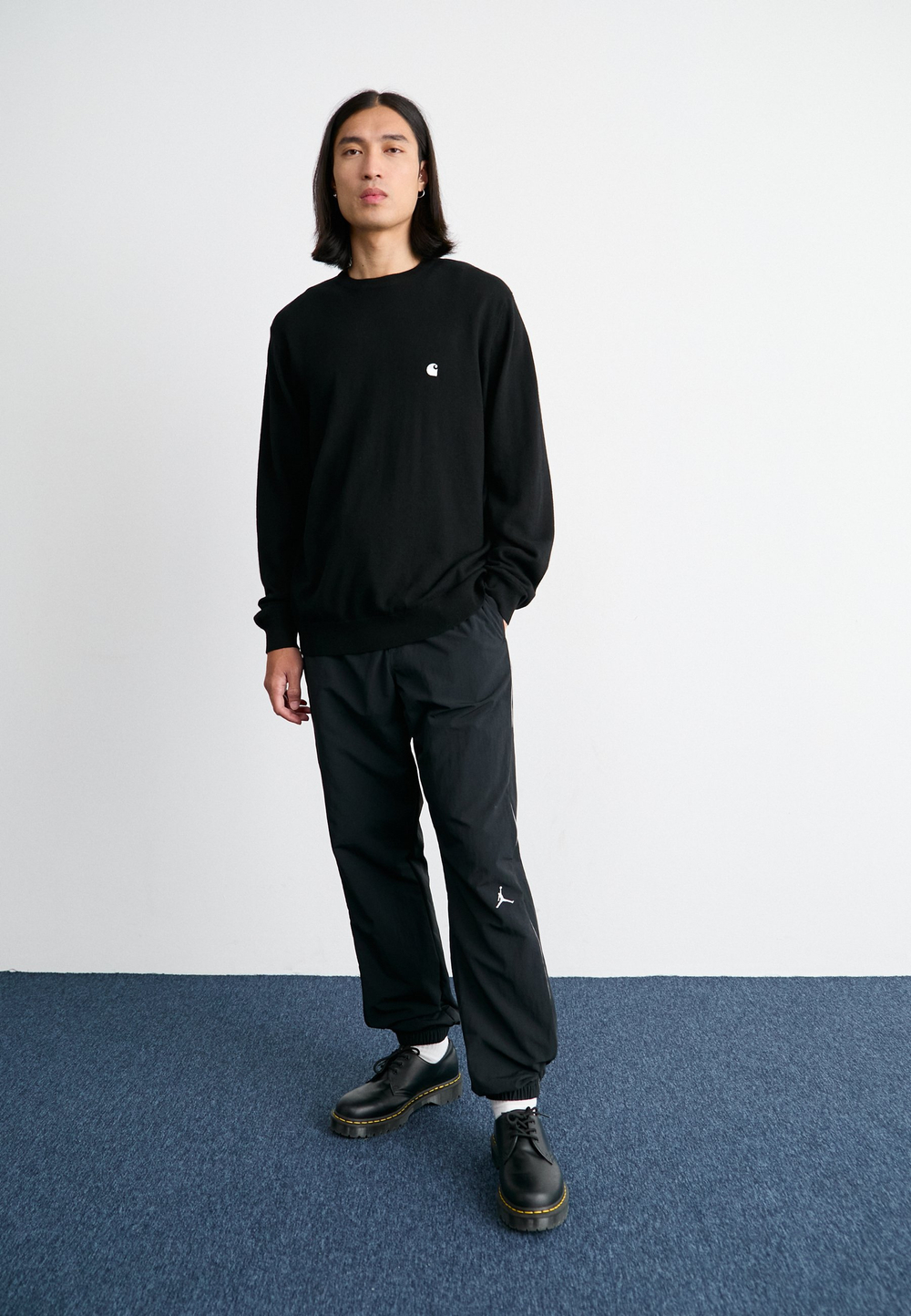 Carhartt WIP MADISON SWEATER - Толстовка - Чёрный