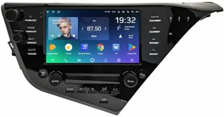 Магнитола для Toyota Camry 70 2017-2020 (c JBL и климатом на ШГУ) - Teyes SPRO+ на Android 10, ТОП процессор, 4Гб+32Гб, 4G SIM-слот