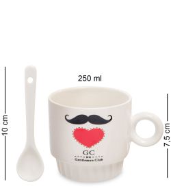 GAEM Art MUG-172/3 Набор из двух кружек «Клуб джентельменов»